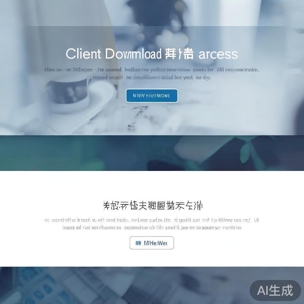 找到客户端下载入口：在首页导航栏或底部菜单中，查找
